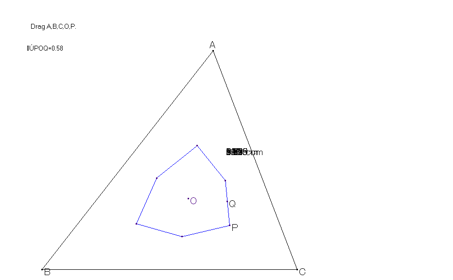 pseudo angle in triangle